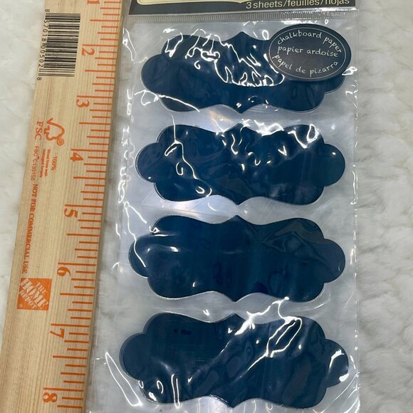 Recollections Chalkboard Paper Label Stickers - Picture 6 of 7